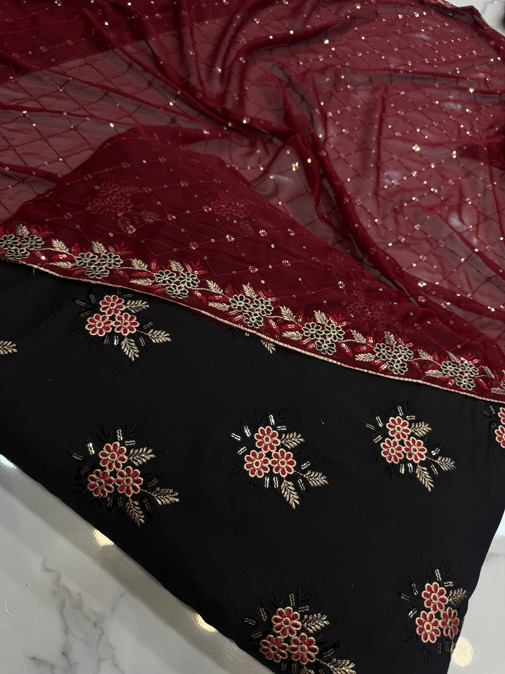 Cotton rawsilk 3 Piece Suit