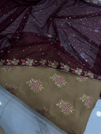 Cotton rawsilk 3 Piece Suit