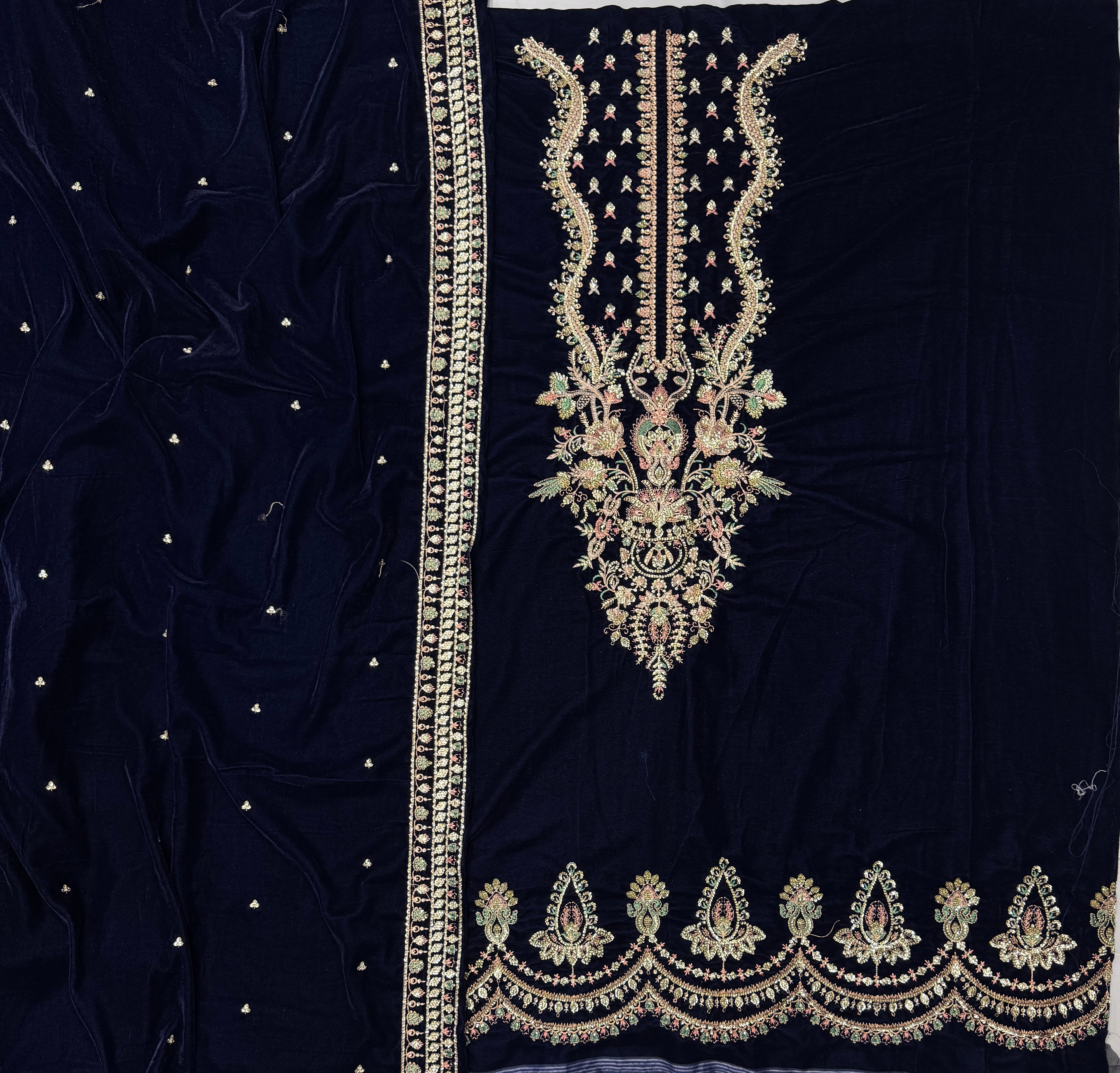 Micro 9000 Velvet Katori Sequence Blue