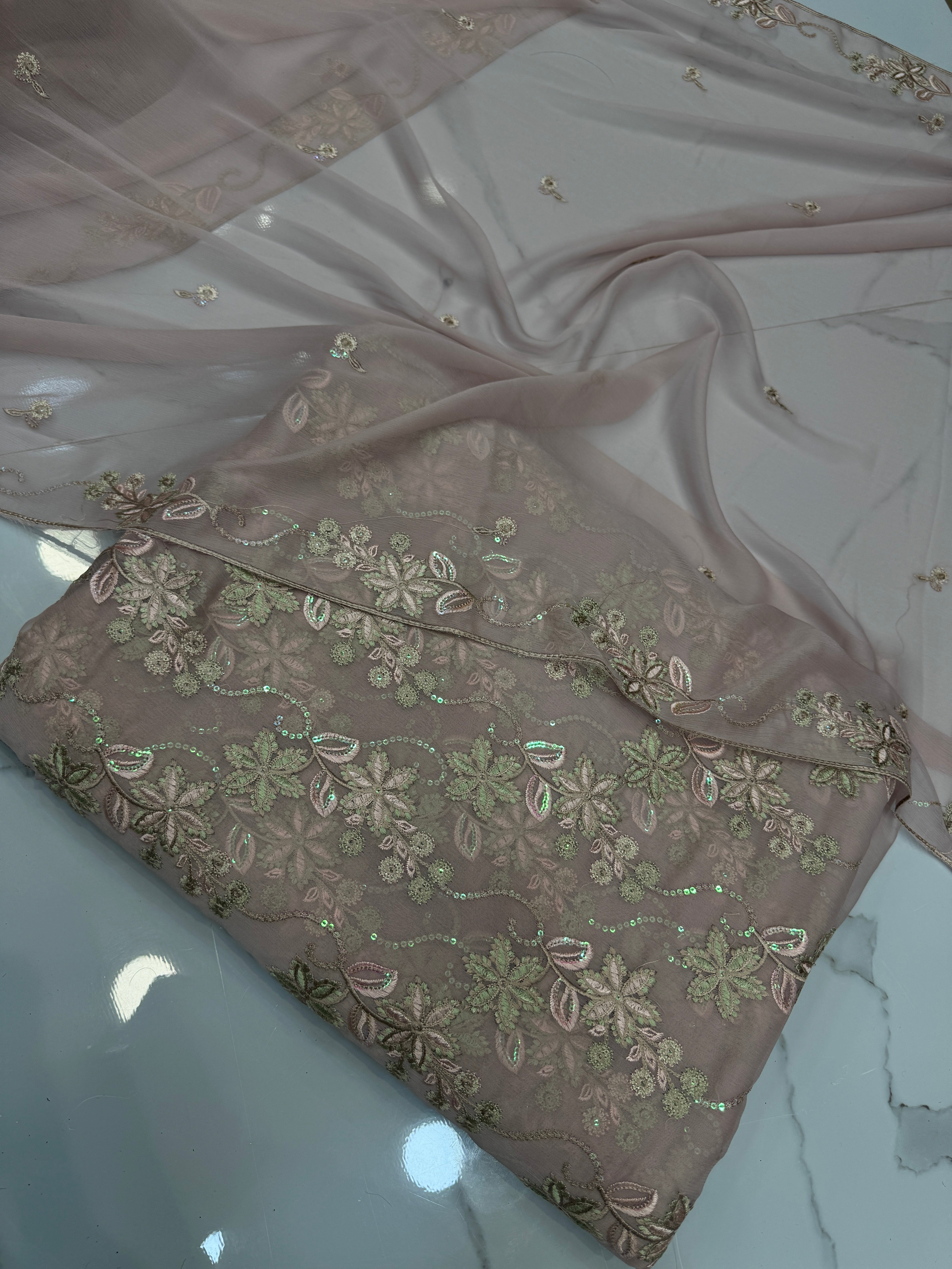 Chiffon Thread And Rainbow Sequence