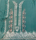 Chiffon chicken kari 3 piece Suit