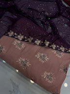 Cotton rawsilk 3 Piece Suit