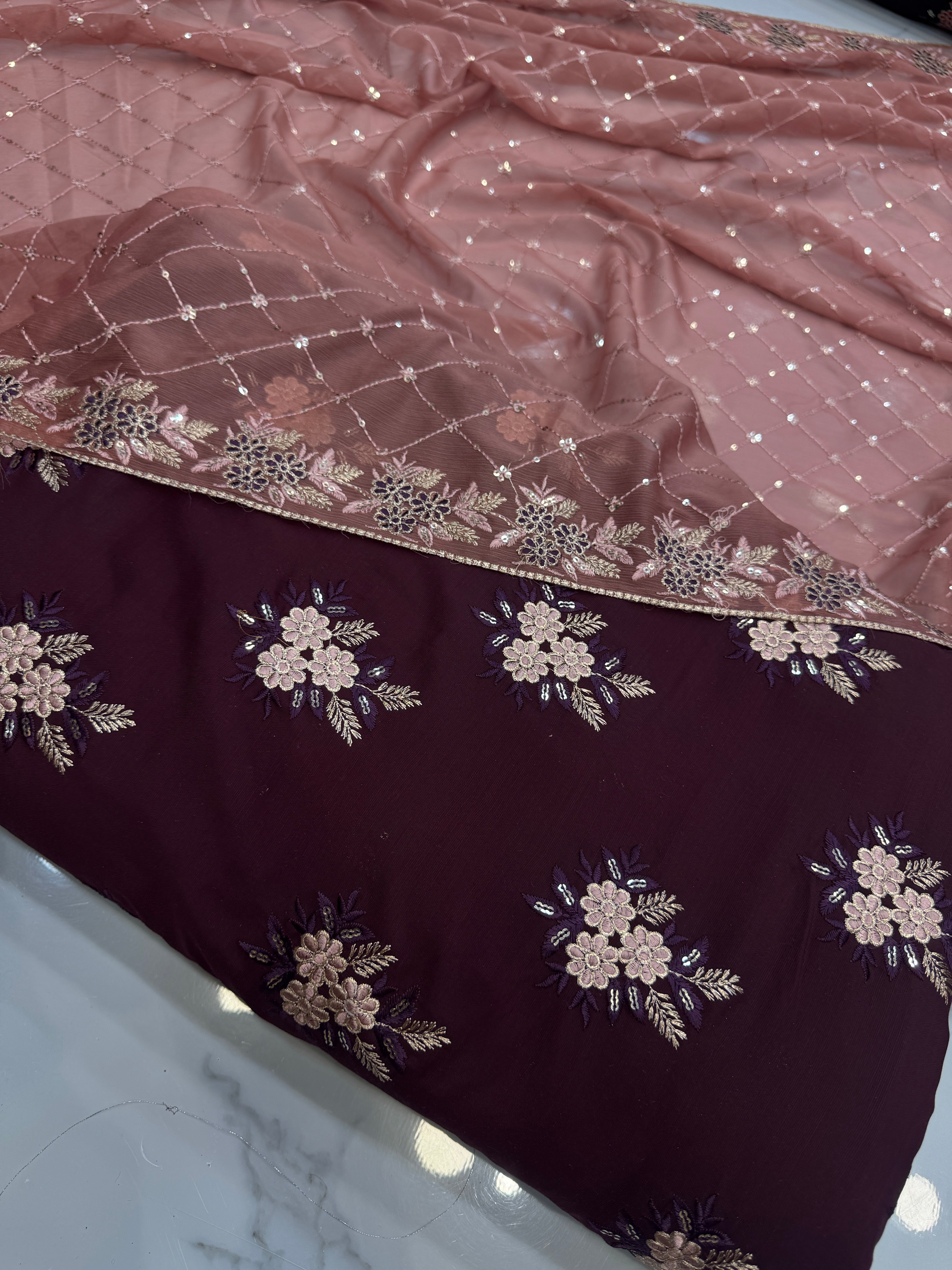 Cotton rawsilk 3 Piece Suit