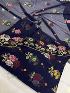 Chiffon Cross Stitch Embroidery