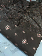 Pure Rawsilk With Chiffon Duppata 3 Piece Suit