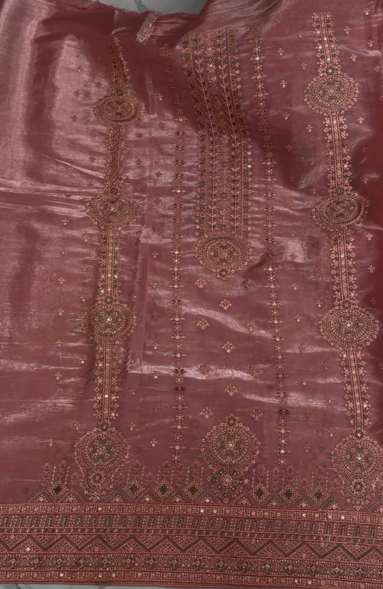 Korean Sheesha Silk 3 Piece Suit